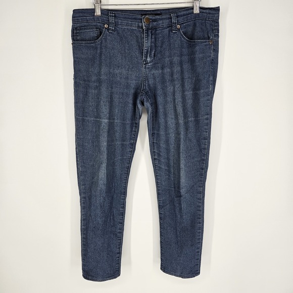 Forever 21 Denim - Forever 21 Womens Jeans Denim Blue Dark Wash Slim Sz 28